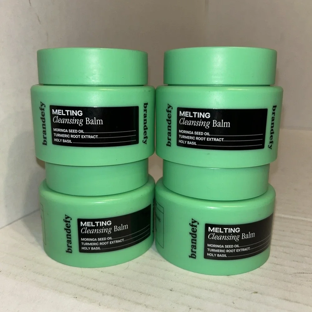 Brandefy Melting Cleansing Balm 3.4 Fl Oz Clean Ingredients Soothing Lot Of 4‎